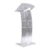 Acrylic lectern Vigelis - satinised