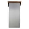 Height adjustable Acrylic/metal lectern Notulus - white