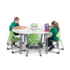 t41 60° folding student table