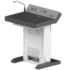 Height adjustable digital lectern Rome