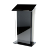 Acrylic lectern Roslin – black