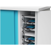 Smartphone charging cabinet Zioxi for 32 smartphones - digital code lock